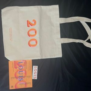 Louis Vuitton Canvas tote.